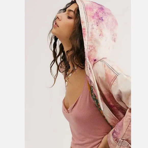 Free People Electric Fields Oversized Parka Jacket